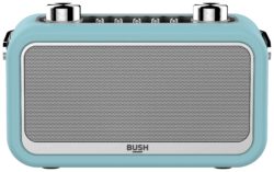 Bush - Leather Look Bluetooth DAB Radio - Duck Egg